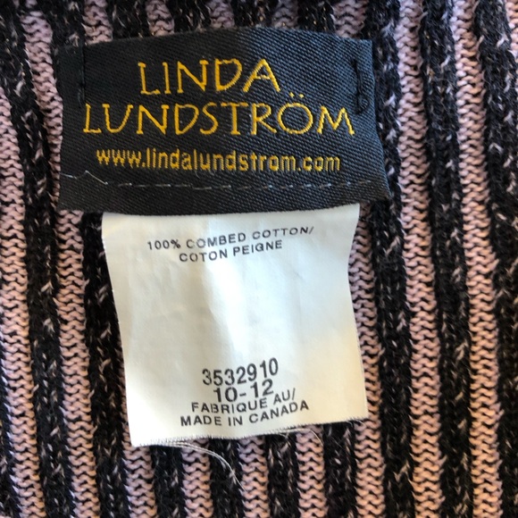 Linda Lundstrom Sleeveless Tunic Sweater Size 10/12 - Picture 4 of 4